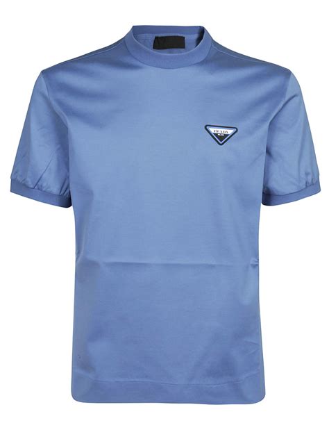 t shirt prada bleu|Men's T.